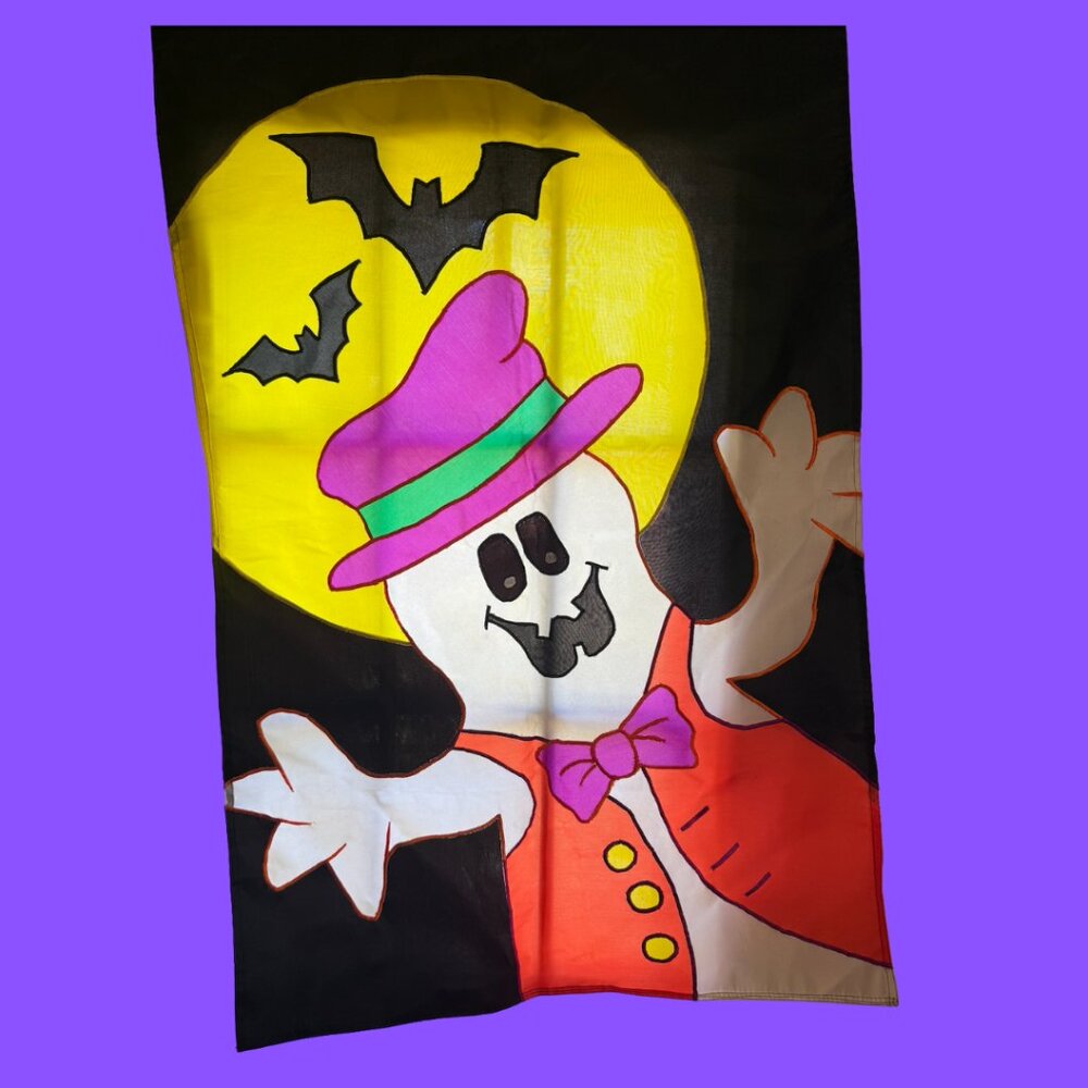 👻Vintage Mr. Boogie Halloween Flag 🦇